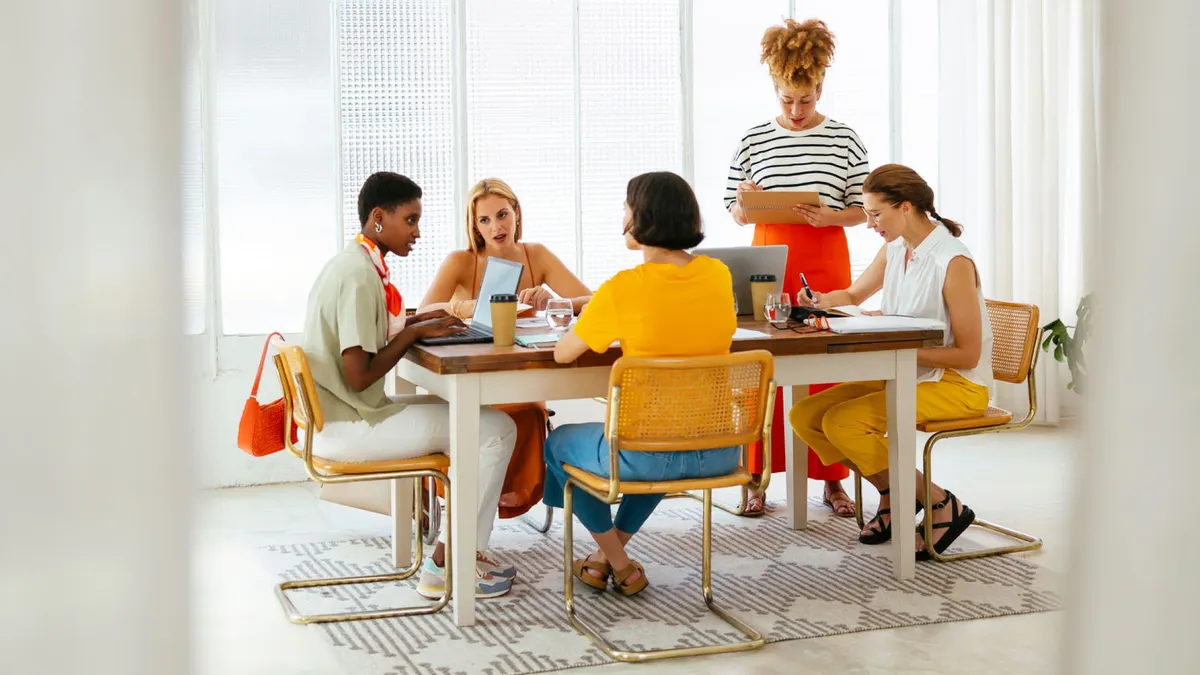 View of a workspace
